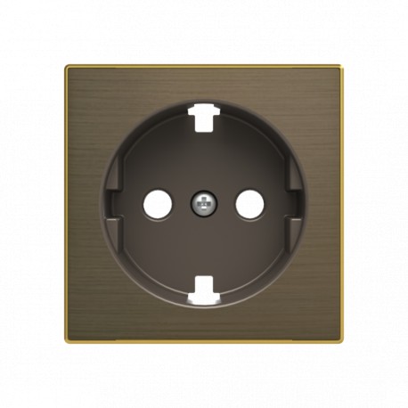 Niessen 2CLA858890A1201 Tapa base enchufe Schuko plano OE